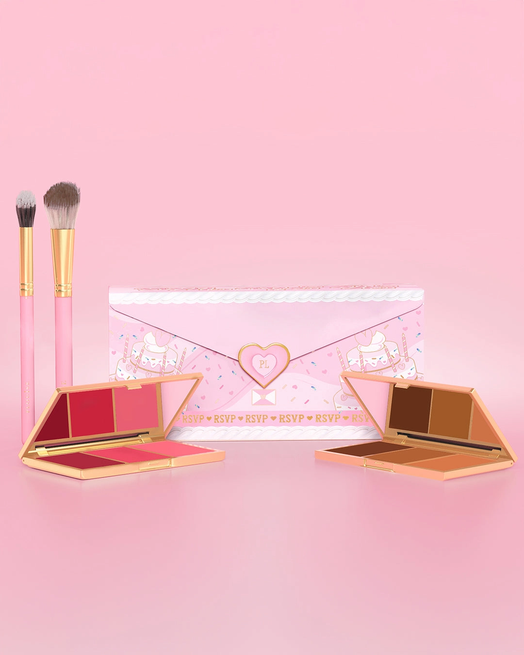 P.Louise You're Invited Blusher and Bronzer Duos