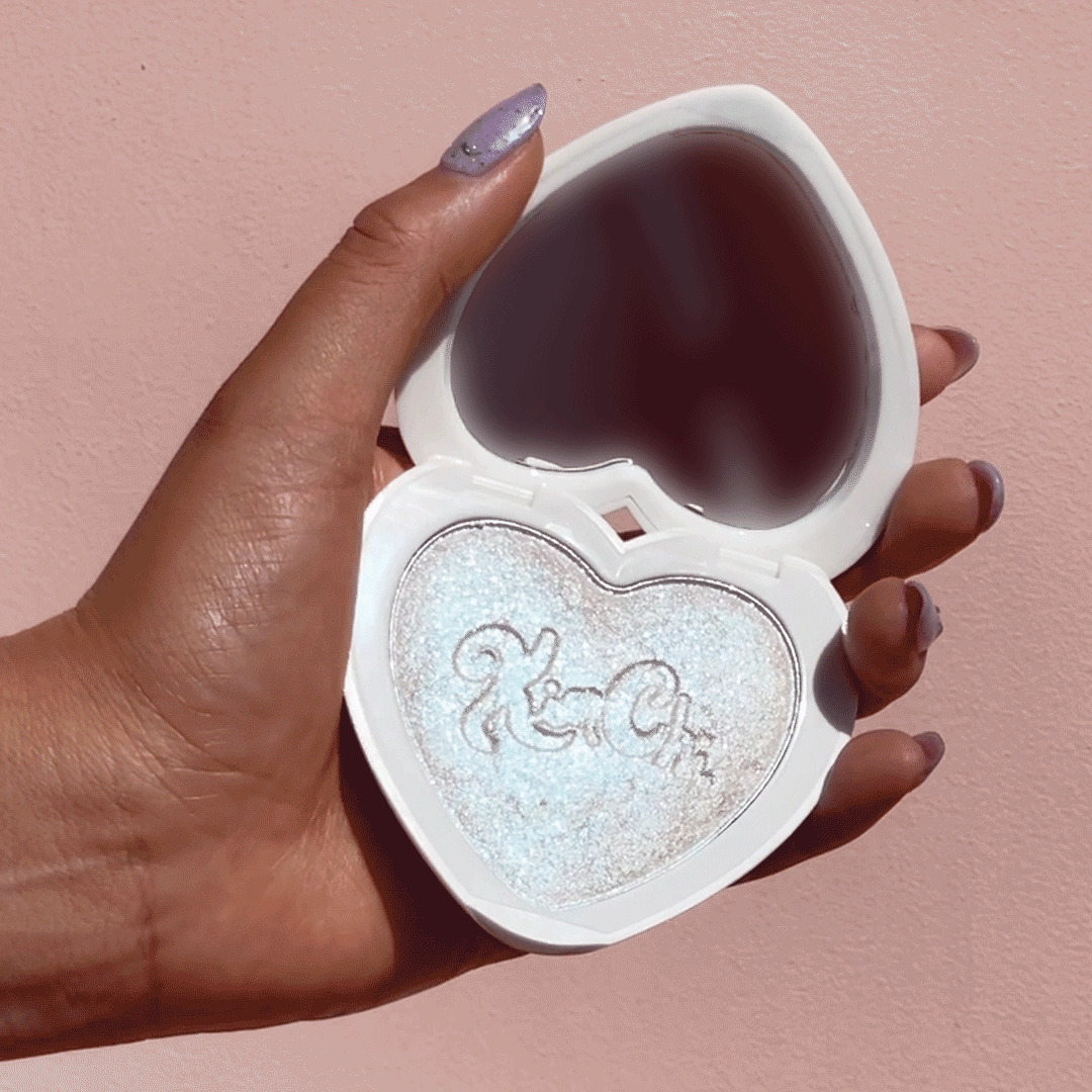 PEARL GONE WILD PRESSED SHIMMER HIGHLIGHTER - 01 Hope (blue iridescent)
