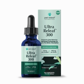 Pet Releaf Ultra Releaf Hemp Oil 300 For Medium & Large Dogs