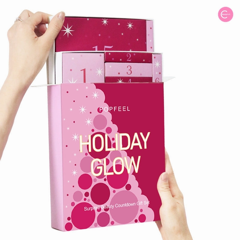 POPFEEL Christmas 24-Piece Makeup Set Gift Box