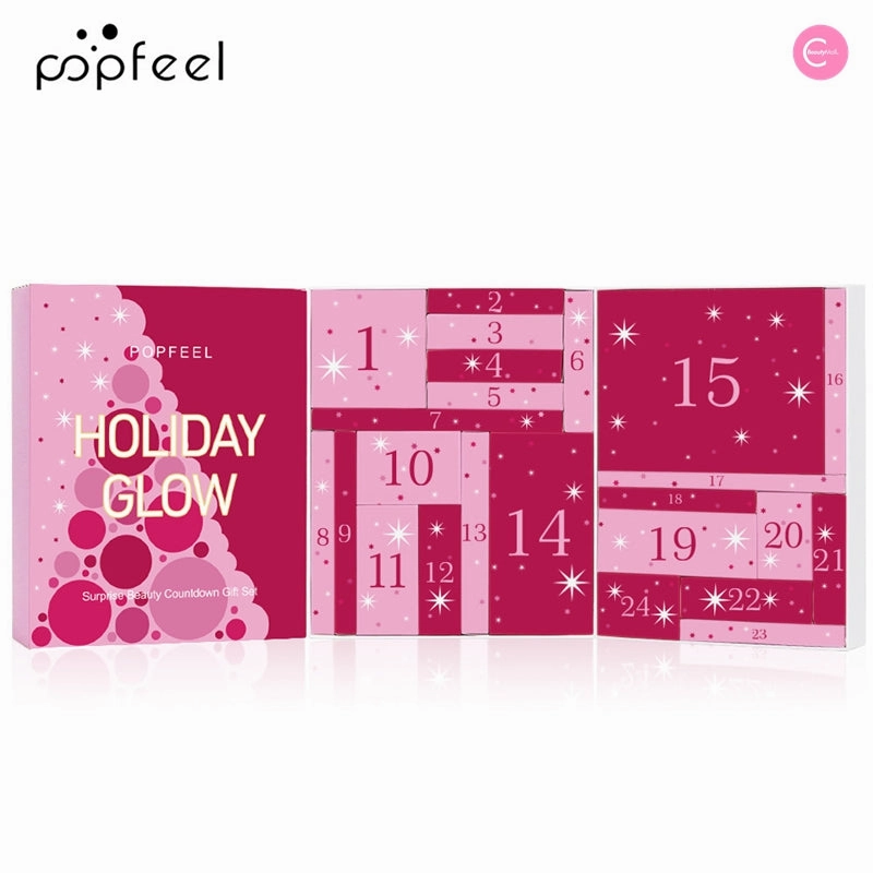 POPFEEL Christmas 24-Piece Makeup Set Gift Box
