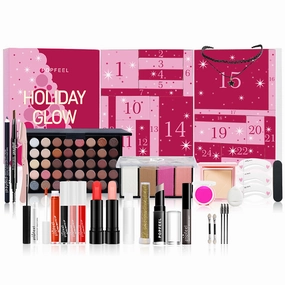 POPFEEL Christmas 24-Piece Makeup Set Gift Box