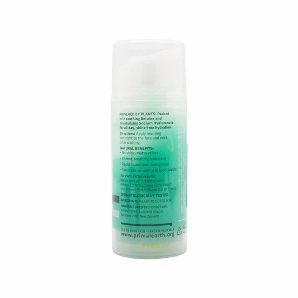 Primal Earth Moisturiser Matte Gel Shine Free 75ml
