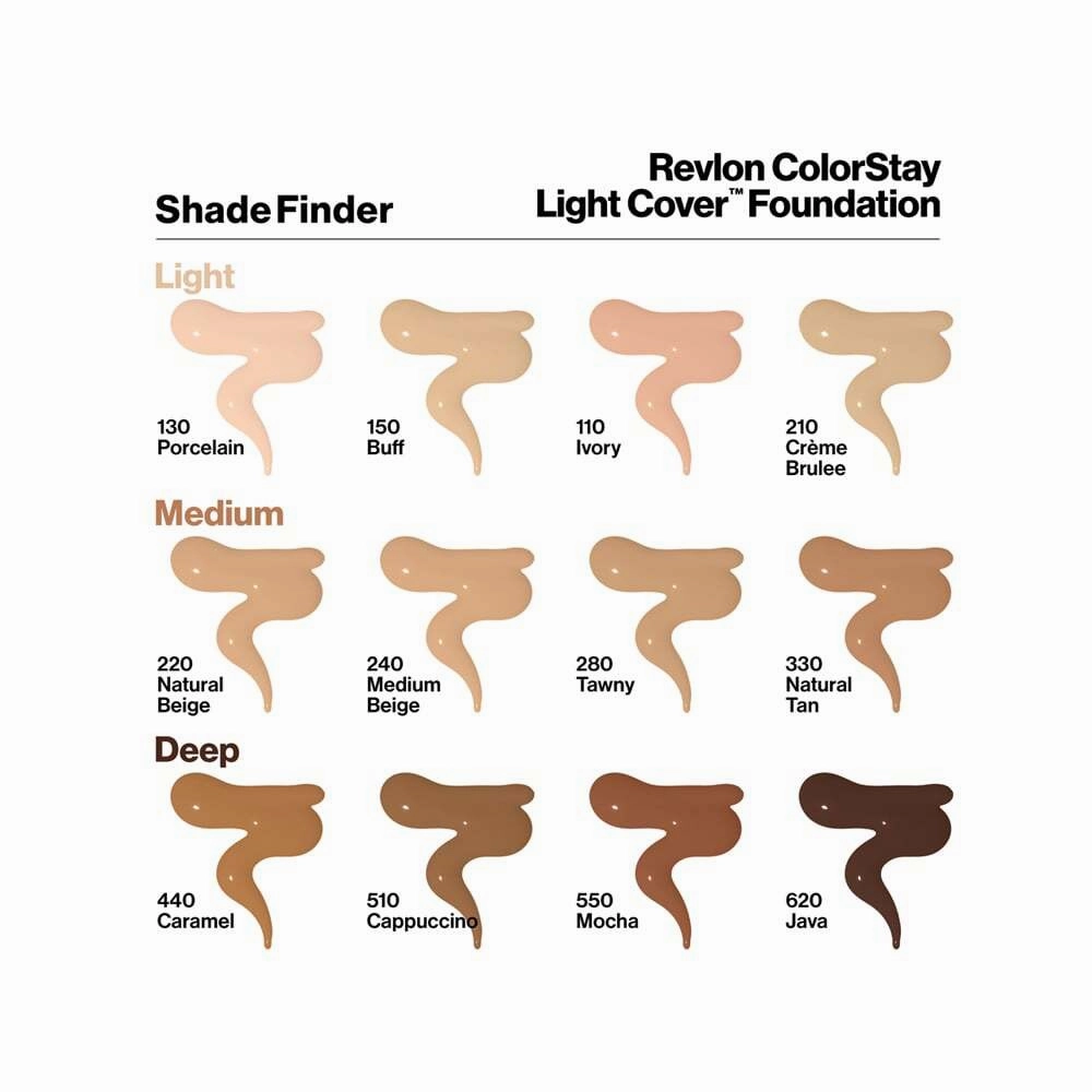 Revlon ColorStay Light Cover Foundation 12Hr SPF30 210 Creme Brulee 30ml
