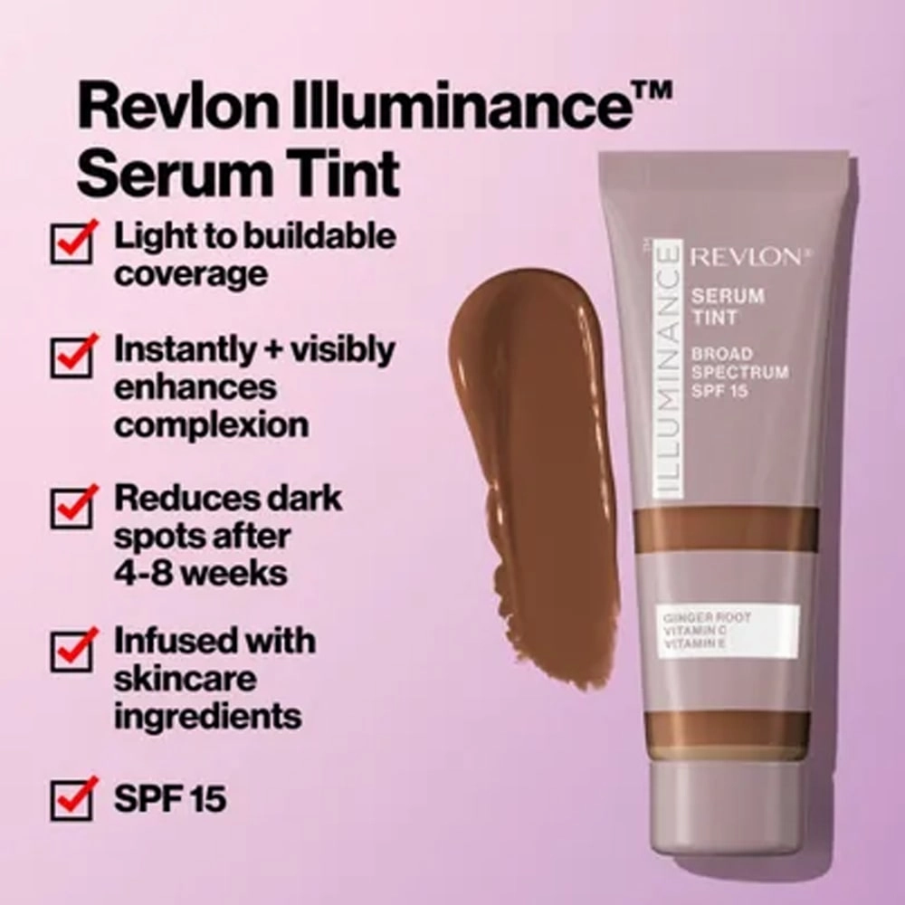 Revlon Illuminance Serum Tint SPF15 505 Rich Sand - Short Dated Clearance