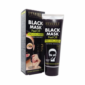 Revuele Black Mask Peel Off Pro Collagen 80ml
