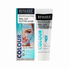 Revuele Colour Glow Bio Regulating Peel Off Glitter Mask 80ml