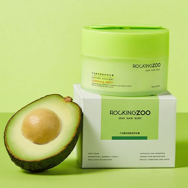 ROCKINGZOO Avocado Facial Gentle Cleansing Balm