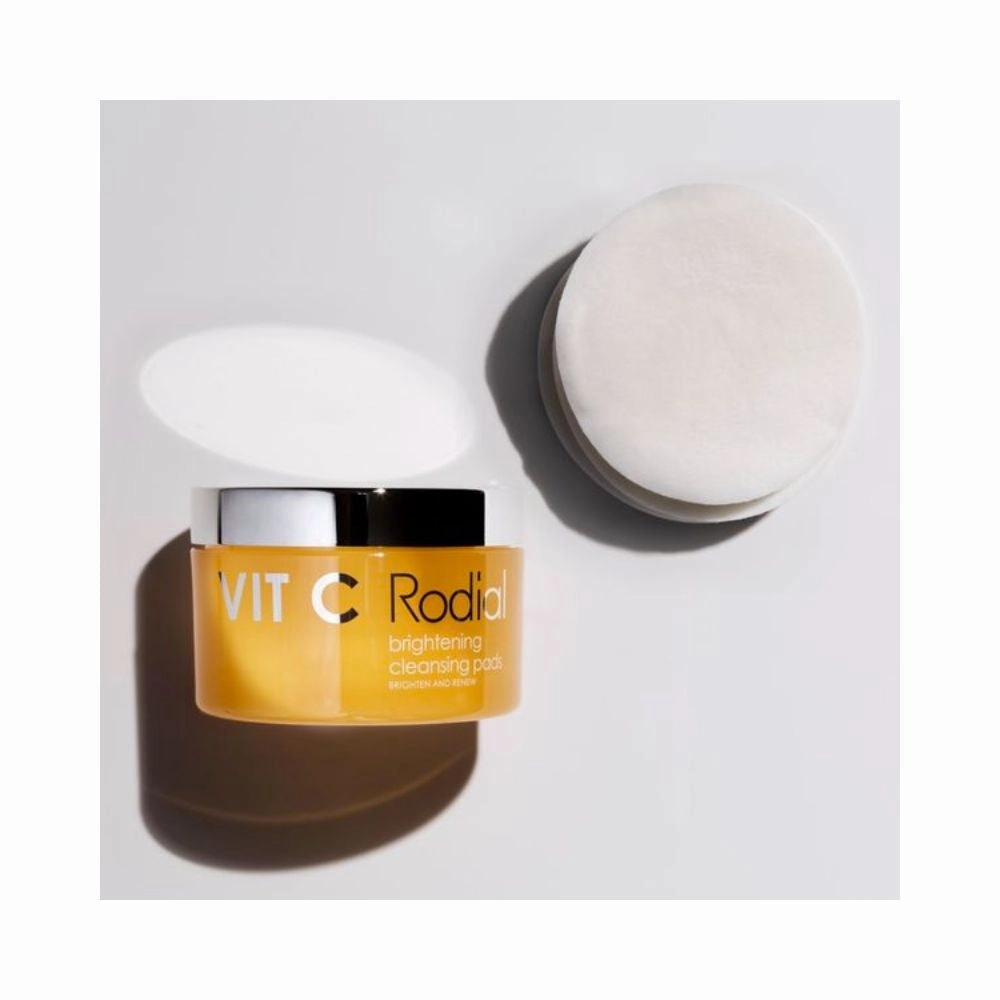 Rodial Vitamin C Brightening Cleansing Pads Brighten and Renew 50 Pads