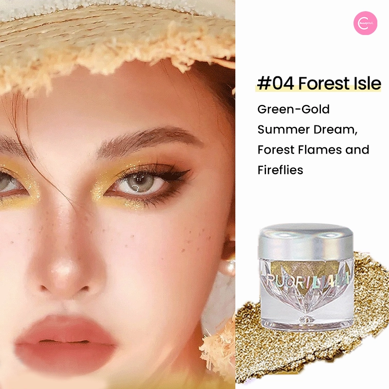 SANFU RUORI LIANA Luminous Glitter Eyeshadow Powder