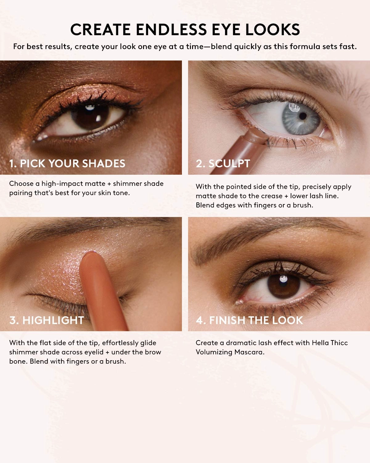 Shadowstix Longwear Eyeshadow Stick — Brownie Badd'r