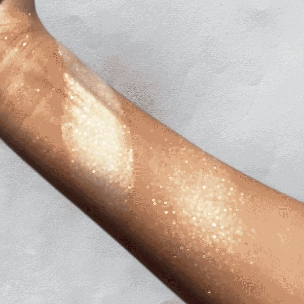 Sun Glow Face & Body Highlighter (001, Sweet Champagne)