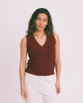TILTIL Senna Vest Rust