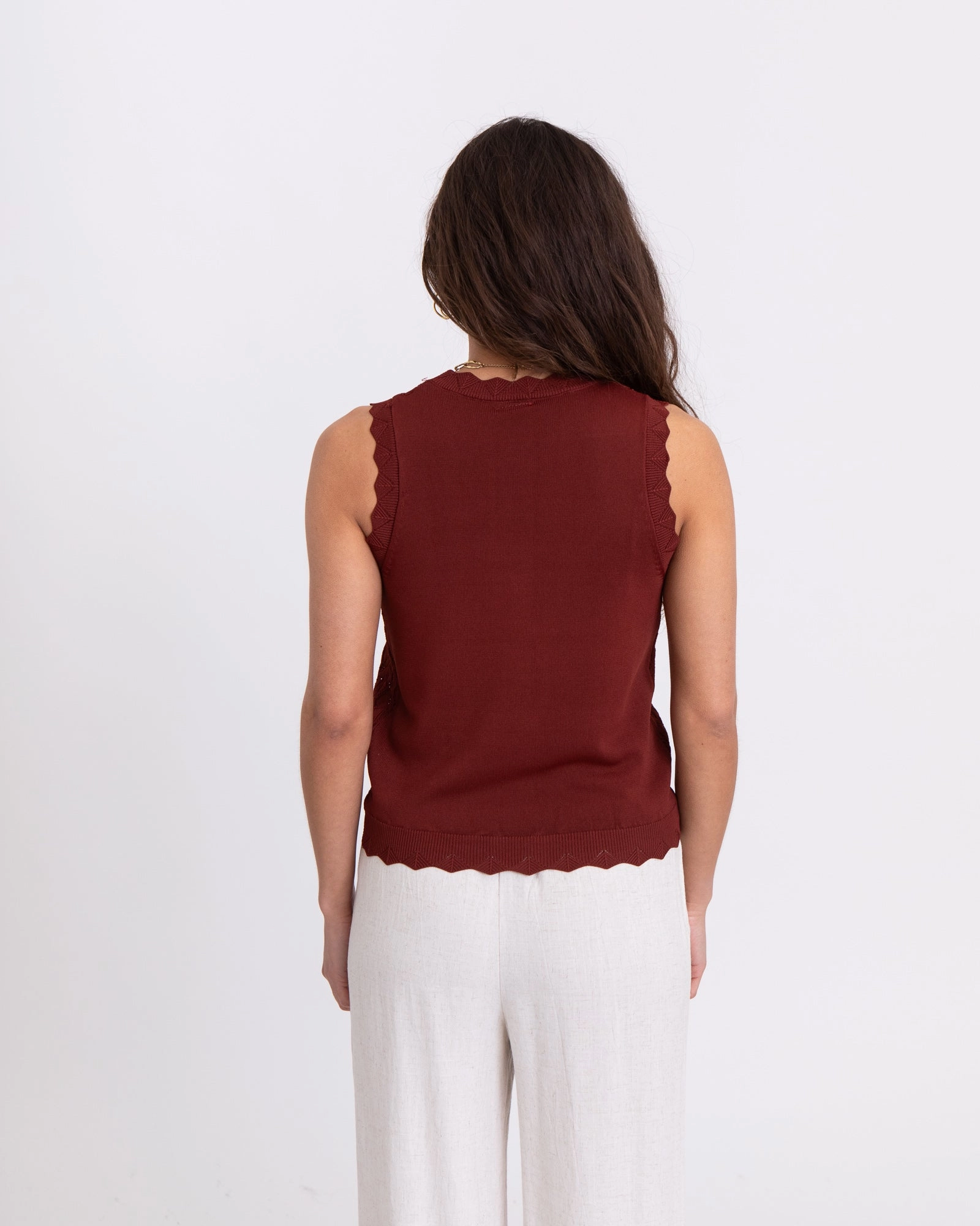 TILTIL Senna Vest Rust