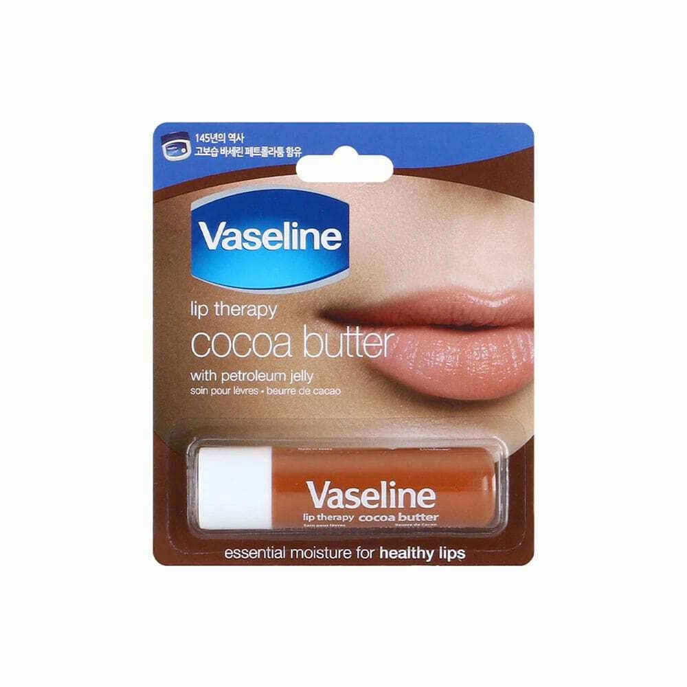 Vaseline Lip Therapy Cocoa Butter With Petroleum Jelly 4.8g