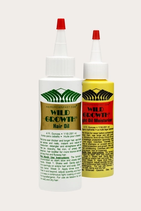 WILD GROWTH OIL MOISTURIZER 4oz
